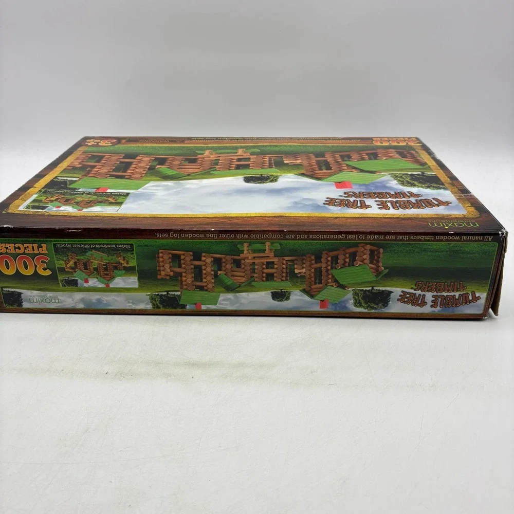 Tumble Tree Timbers Building Set 300 Pieces COMPLETE Maxim Enterprises 2021
